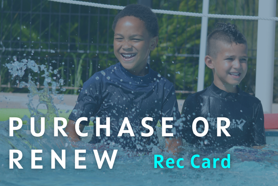 Purchase or Renew Your Rec Card